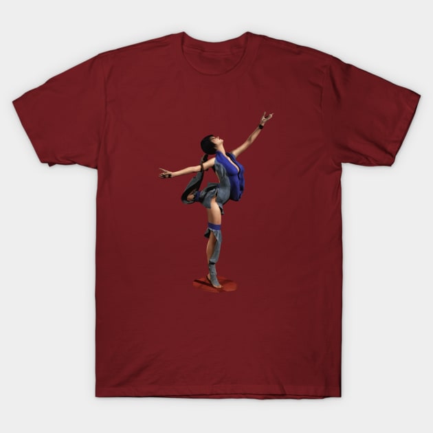 Dancer T-Shirt by MysticWings